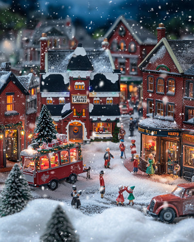 Christmas Village Ideas For Small And Large Spaces