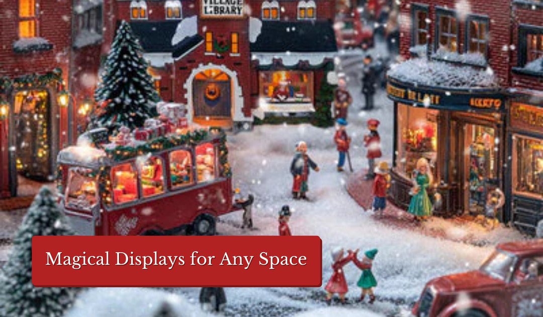 Christmas Village Ideas For Small And Large Spaces