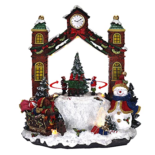 Christmas Clock Tower - Christmas Village Company