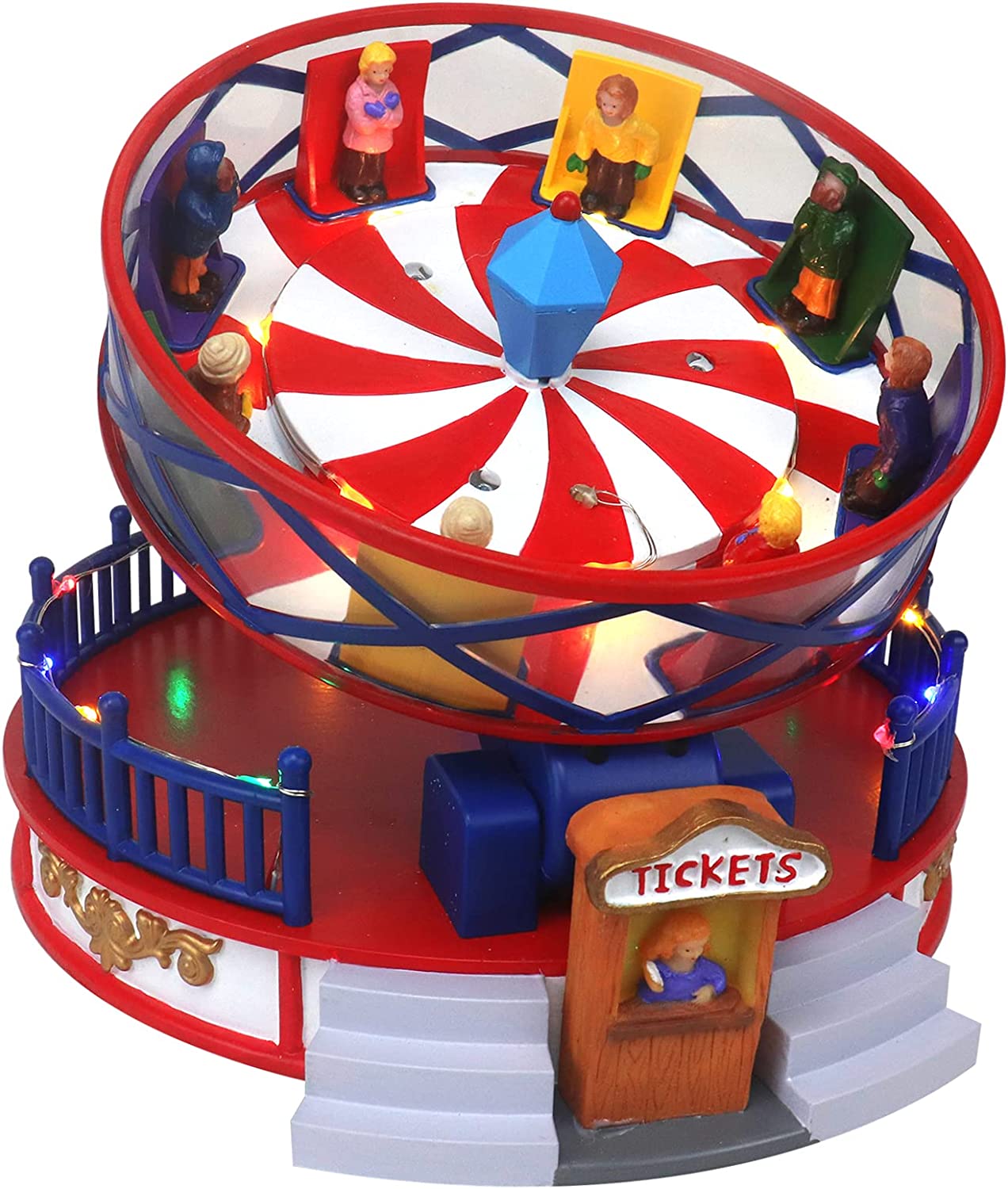 FLAVORS クリスマスカーニバル Chistmas Carnival Santa's Peppermint Teacup Spinner