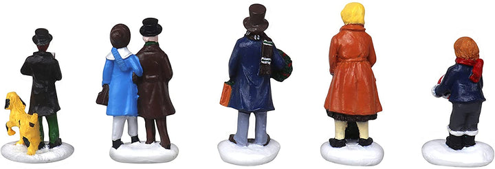 5 Piece Figurine Decoration Set - Christmas Village Company