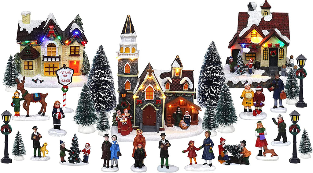 y Holiday Village クリスマスデコレーション christmas-town-