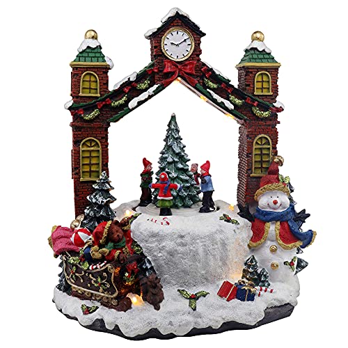 Christmas Clock Tower - Christmas Village Company