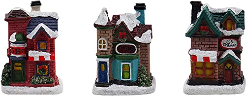 12 Piece Snow Village Set - Christmas Village Company