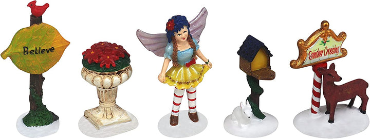 Set of 5 Fairytale Figurines - Christmas Village Company