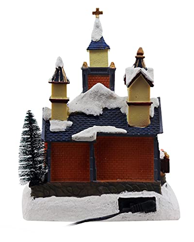 Christmas Church Scene - Christmas Village Company