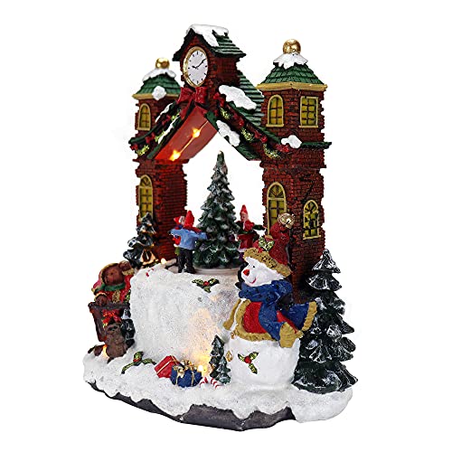 Christmas Clock Tower - Christmas Village Company