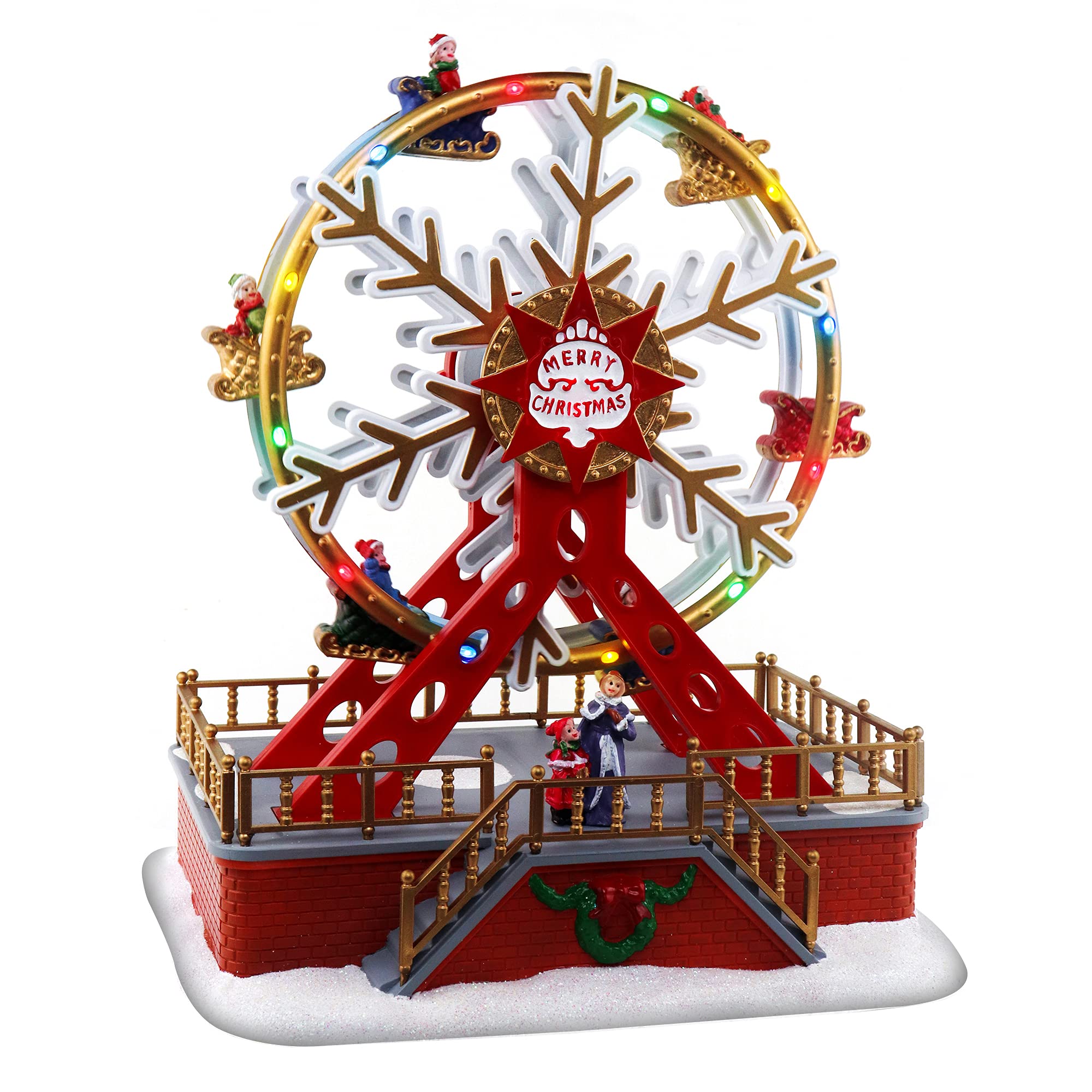 FLAVORS クリスマスカーニバル Chistmas Carnival Amazon.com: Lemax North Pole Fun Fair, with 4.5V Adaptor