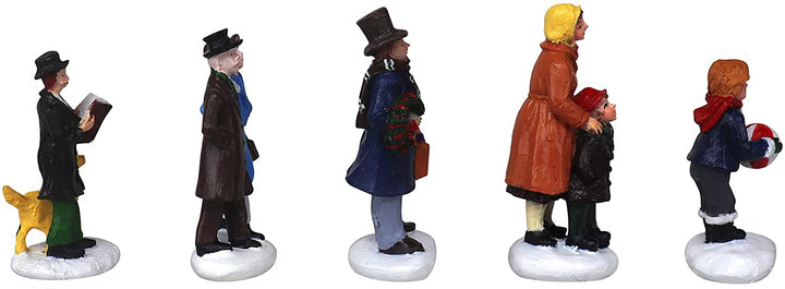 5 Piece Figurine Decoration Set - Christmas Village Company