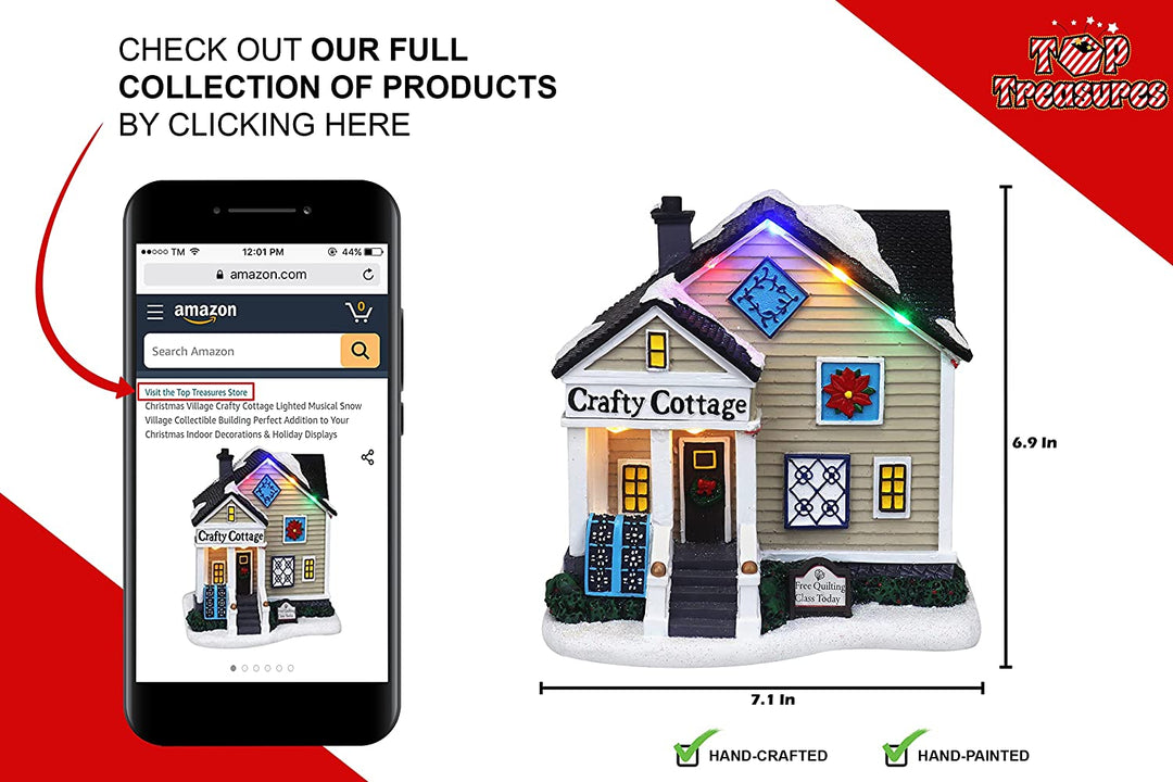Crafty Cottage - Christmas Village Company