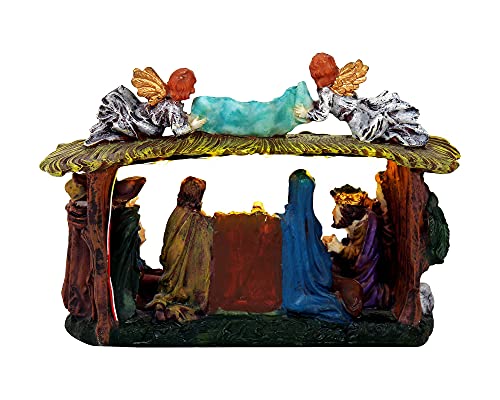 Lighted Christmas Village Nativity Scene - Christmas Village Company