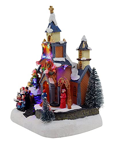 Christmas Church Scene - Christmas Village Company