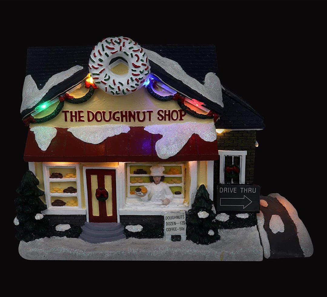 Doughnut Shop - Christmas Village Company