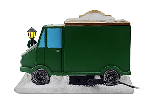 Lighted Ice Cream Truck Christmas Village - Christmas Village Company