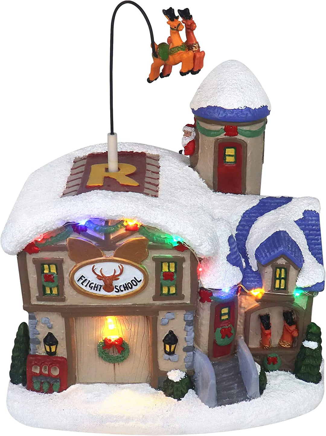 Moving Reindeer School - Christmas Village Company