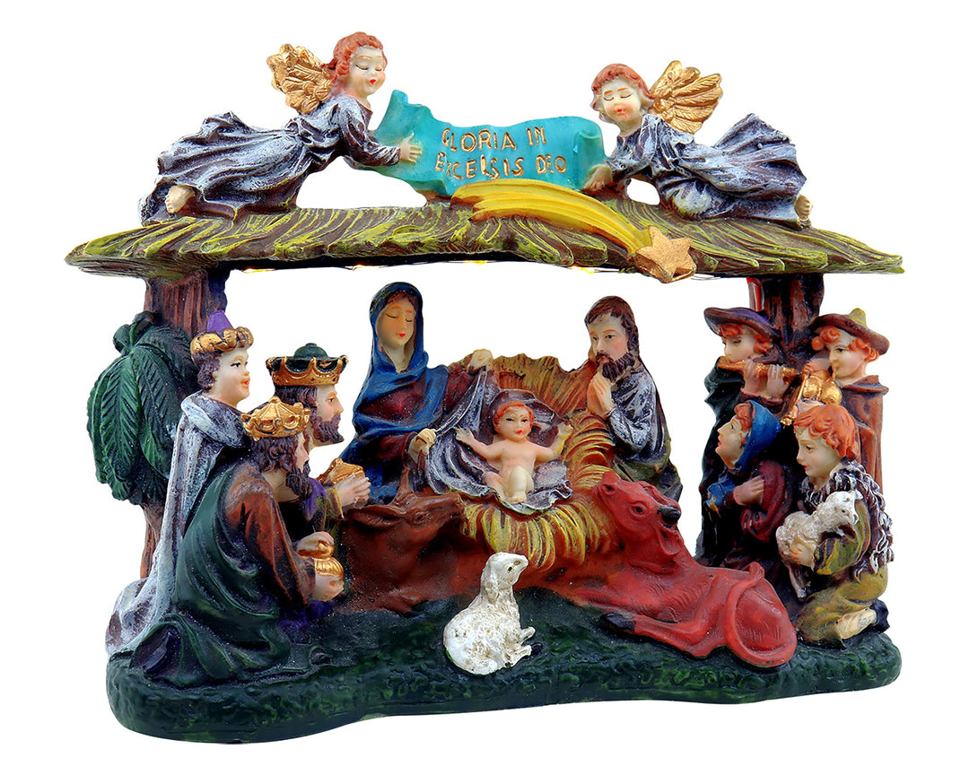 Lighted Christmas Village Nativity Scene - Christmas Village Company