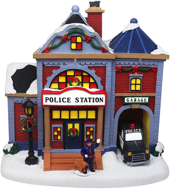 Police Station - Christmas Village Company