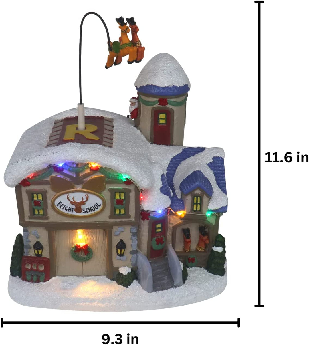Moving Reindeer School - Christmas Village Company