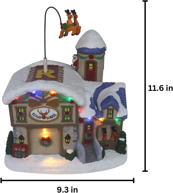 Moving Reindeer School - Christmas Village Company