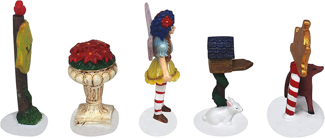 Set of 5 Fairytale Figurines - Christmas Village Company